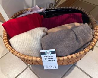 Unmarked Cashmere Sweaters