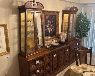 Large China Cabinet