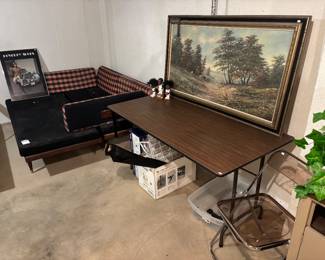 Folding Table, Wall Art