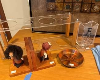 Wooden Bookends