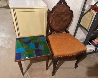 Tile Table, Dining Chair