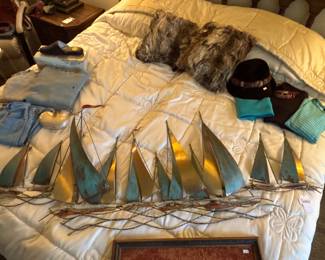 Curtis C Jere Metal Wall Sculpture