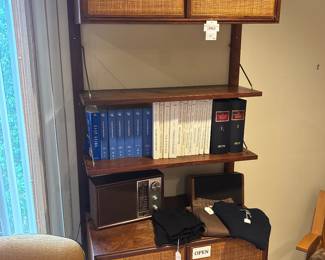 (B) MCM Mounted Shelving Unit