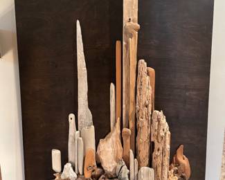 (B) Phoebe Driftwood Wall Art