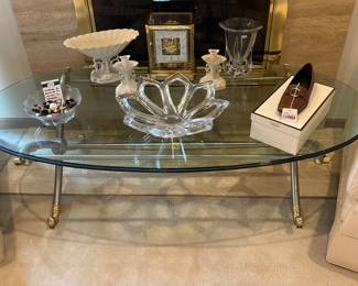Vannes Crystal Glass Bowl