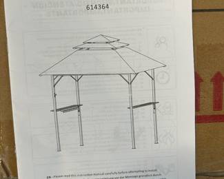 MEWAY 8x5 Grill Gazebo 2-Tiered Outdoor BBQ Canopy Tent, was $35, NOW $25