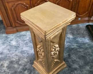 Theodore Alexander Paint Decorated Pedestal