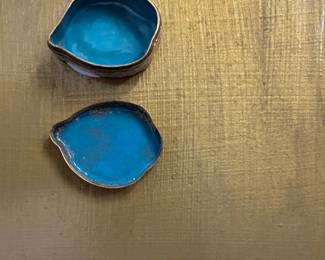 Cloisonné Enamel Fish Trinket Box