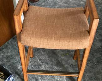 Mid-Century Modern Vanity Stool