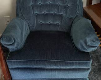 Vintage Mid-Century Tufted Club Chair