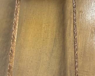 Vintage Gold Filigree Metal Tissue Box Holder