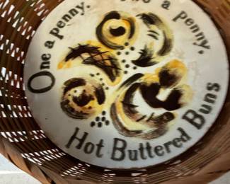 Longaberger Hot Buttered Buns Basket