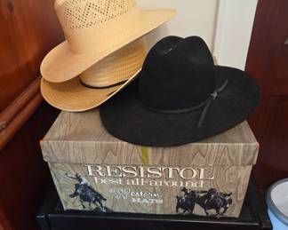 Resistol "Best All-Around" Western Hats Collection with Original Box