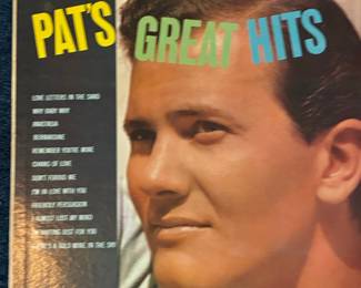 Pat Boone - Pat's Great Hits (Dot Records LP)