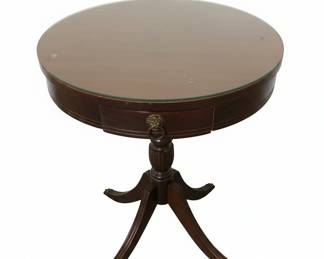 Mersman Federal Style Mahogany Drum Table