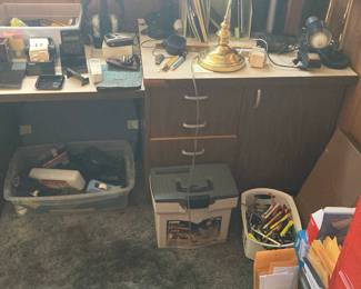 Mid-Century Modern Style Executive Desk