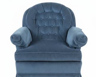 Vintage Mid-Century Tufted Club Chair
