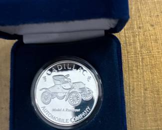 Cadillac Automobile Company Model A Runabout Commemorative Medal