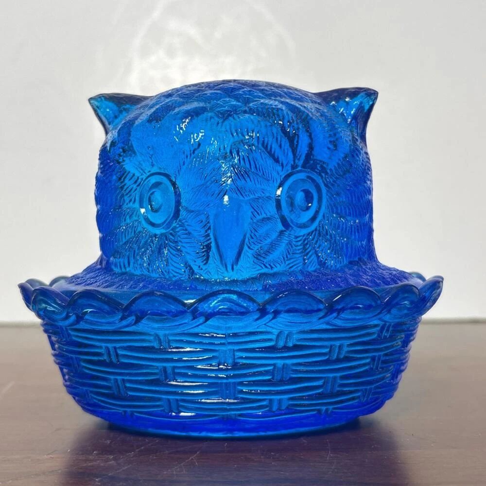 001 blueglassowlcoveredbasketdish