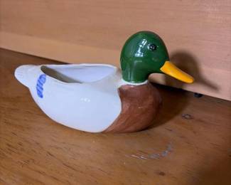 219 ceramicmallardduckplanter