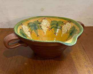 445 vintageilcaffgrandepotterycolander