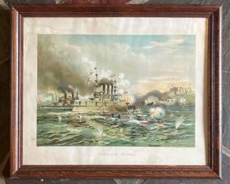 423 sinkingofthemerrimacframedmaritime