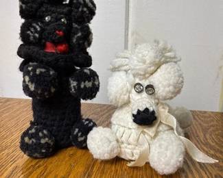 062 crochetedpoodlesoapcovers