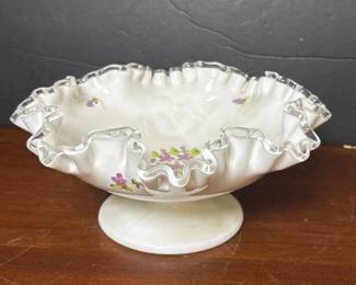 152 rufflededgemilkglasscompotebowlwit