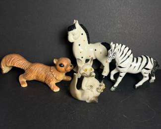 196 roselaneandjapaneseceramicanimalfig