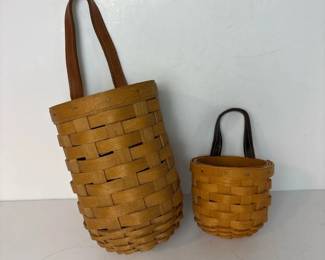 451 twolongabergerhandwovenhangingbasket