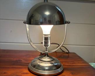 024 vintagechromeplatedmetaldomeshadet