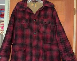 014 vintagewoolhuntingjacketinredplaid