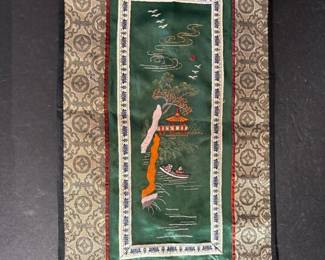 519 chinesesilkembroideredtextilepanelw