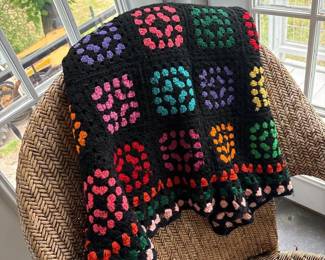 434 crochetedgrannysquaremulticolorafgha