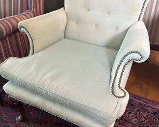 339 upholsteredwingbackarmchairinqueena
