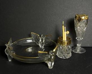 184 assortedcutglasslot