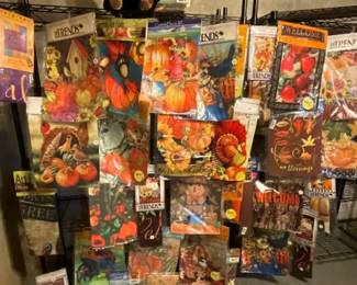 Fall N Thanksgiving Garden Flags
