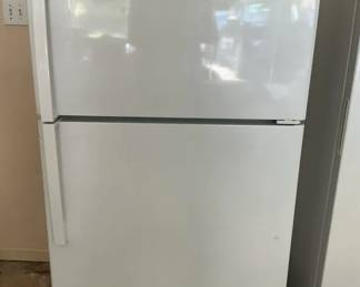 White GE Fridge