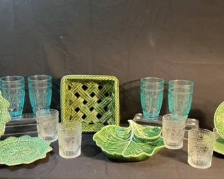 Green Goddess Glasses