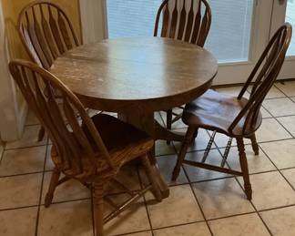 Wooden Table Chairs