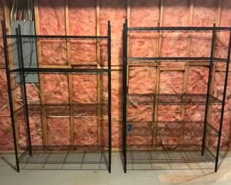 Twin Shelving Units