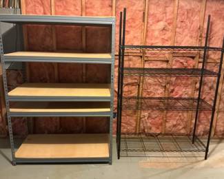 Gray Heavy Duty Shelf
