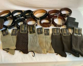 Leather Belts Wallets