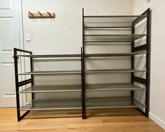 Metal Mesh Shoe Racks