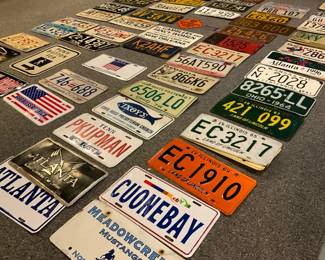 License Plates To Travel