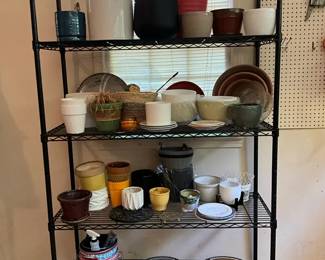 Shelf Of Pots