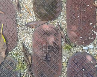 Vintage Water Meter Caps/Cover - 100's available!!