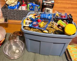 Vtg Disney toys, Disney school supplies