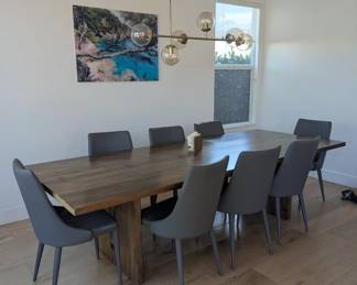 Crate And Barrel Monarch Dining Set 