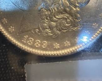 1889 Morgan Silver Dollar  Philadelphia Mint No Mint Mark